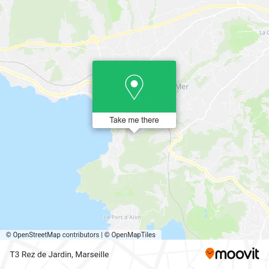 T3 Rez de Jardin map