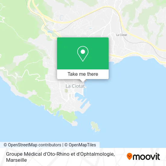 Groupe Médical d'Oto-Rhino et d'Ophtalmologie map
