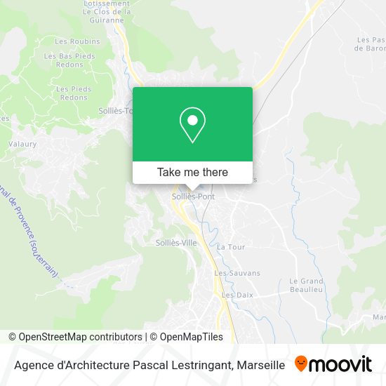 Agence d'Architecture Pascal Lestringant map