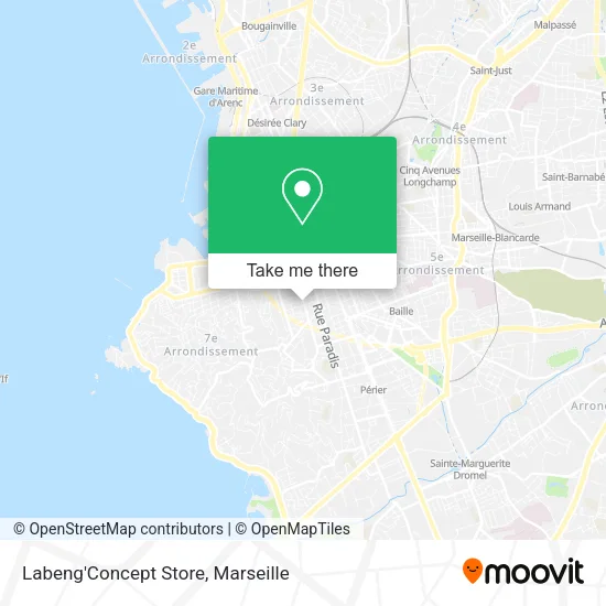 Mapa Labeng'Concept Store