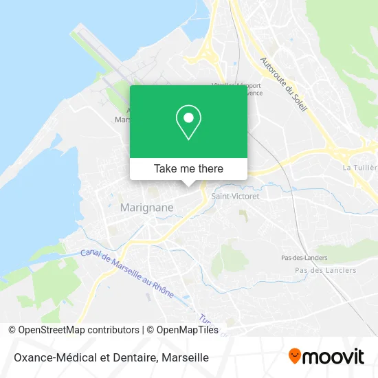 Oxance-Médical et Dentaire map