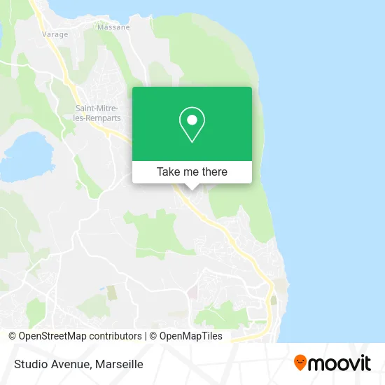Studio Avenue map