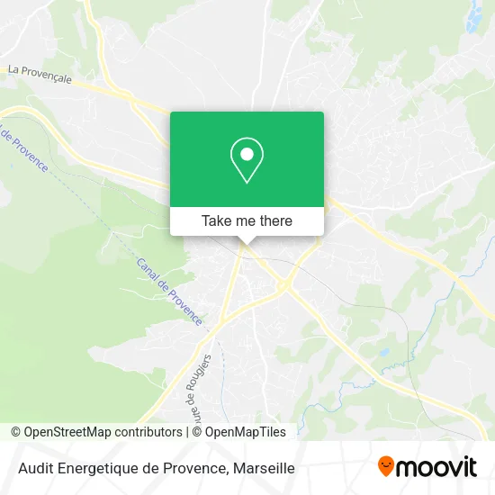 Audit Energetique de Provence map