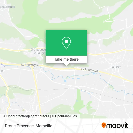 Drone Provence map