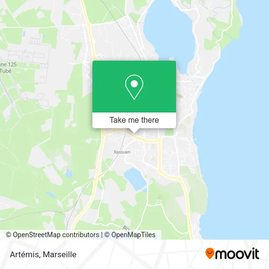 Artémis map