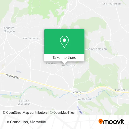 Le Grand Jas map