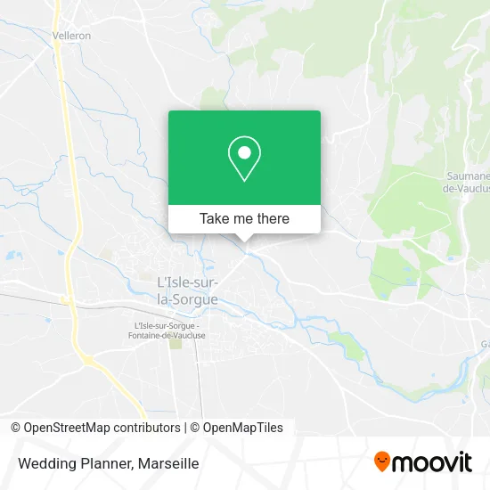 Wedding Planner map
