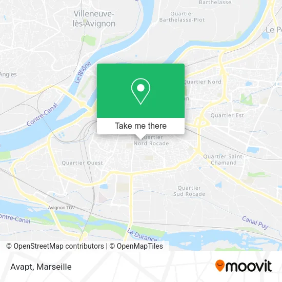 Avapt map