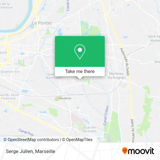 Serge Julien map