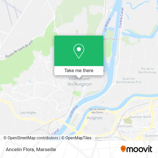 Ancelin Flora map