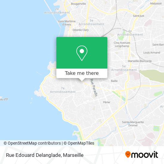 Rue Edouard Delanglade map