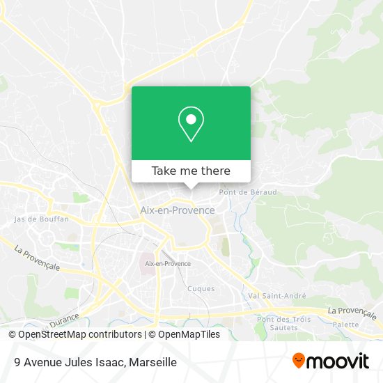9 Avenue Jules Isaac map