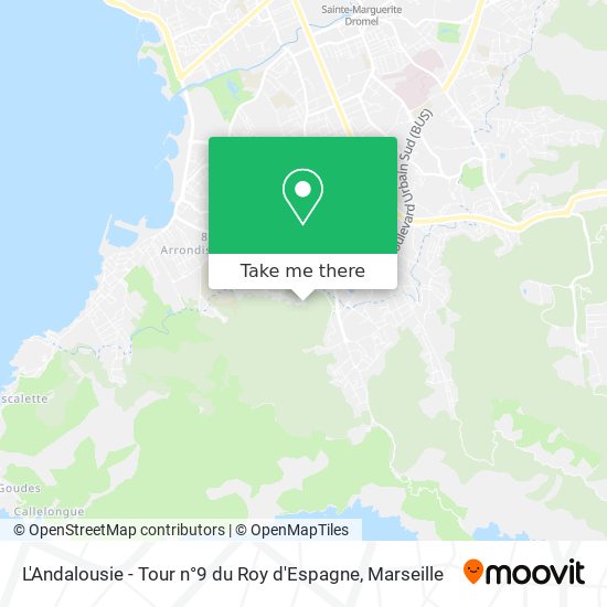 L'Andalousie - Tour n°9 du Roy d'Espagne map
