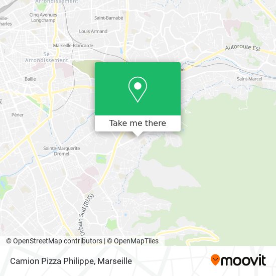 Camion Pizza Philippe map