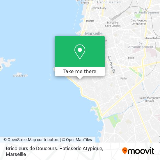 Bricoleurs de Douceurs. Patisserie Atypique map