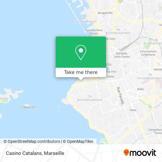 Casino Catalans map