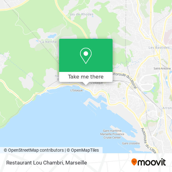 Restaurant Lou Chambri map
