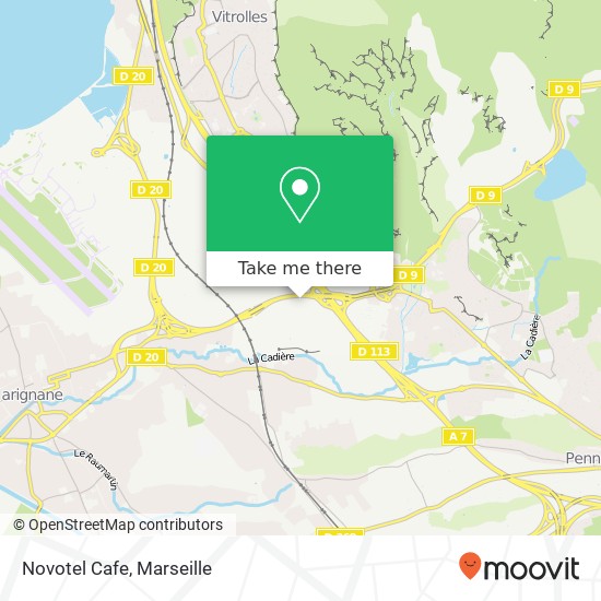 Novotel Cafe map