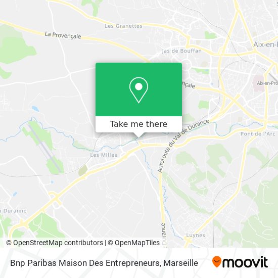 Bnp Paribas Maison Des Entrepreneurs map