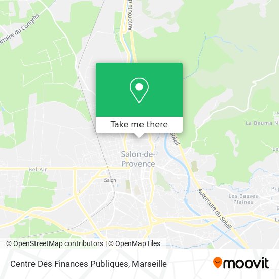 Centre Des Finances Publiques map