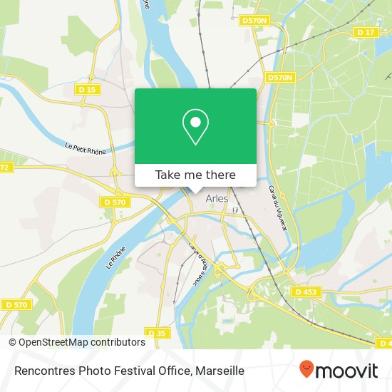 Rencontres Photo Festival Office map