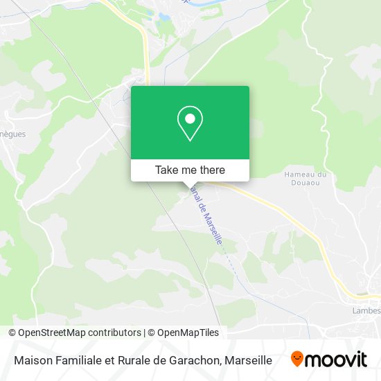 Maison Familiale et Rurale de Garachon map