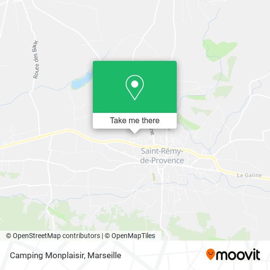 Camping Monplaisir map