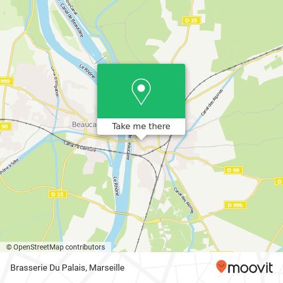 Brasserie Du Palais map