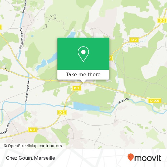 Chez Gouin map