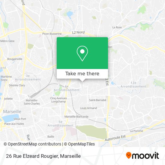 26 Rue Elzeard Rougier map