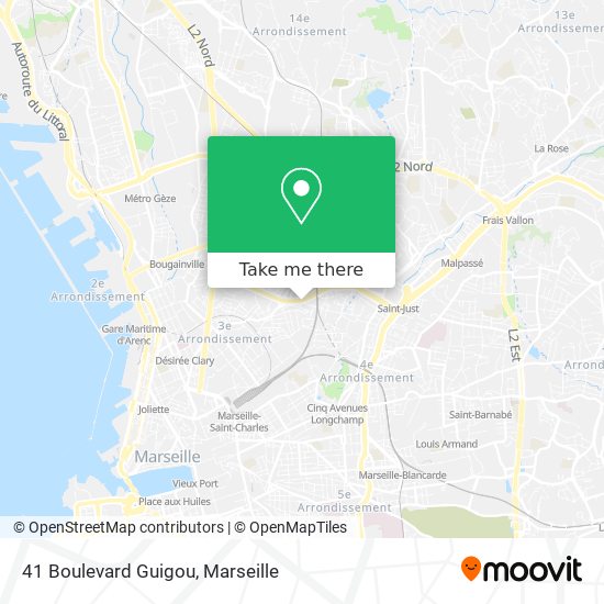 41 Boulevard Guigou map
