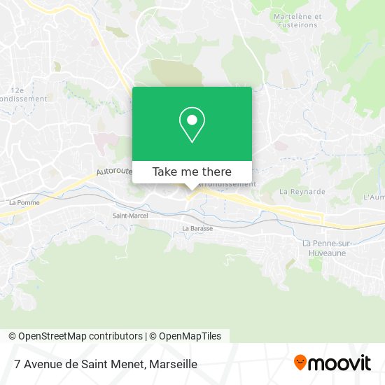 7 Avenue de Saint Menet map