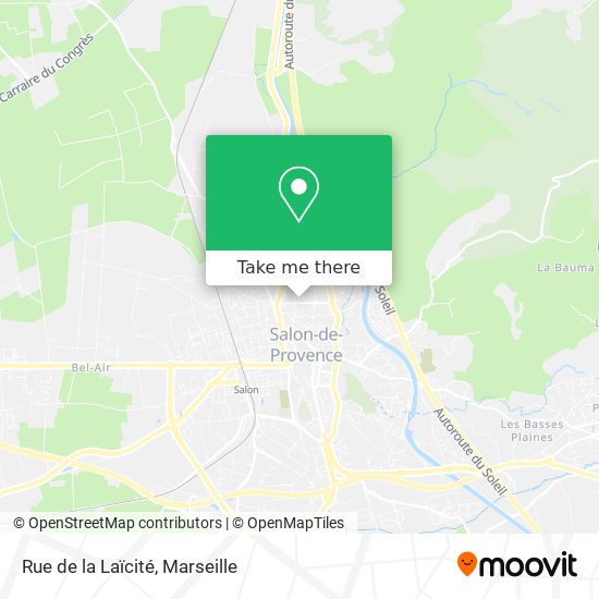 Rue de la Laïcité map