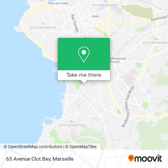 65 Avenue Clot Bey map