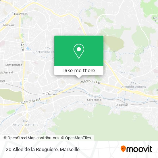 20 Allée de la Rouguière map