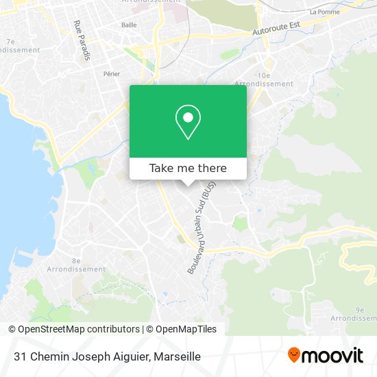 31 Chemin Joseph Aiguier map