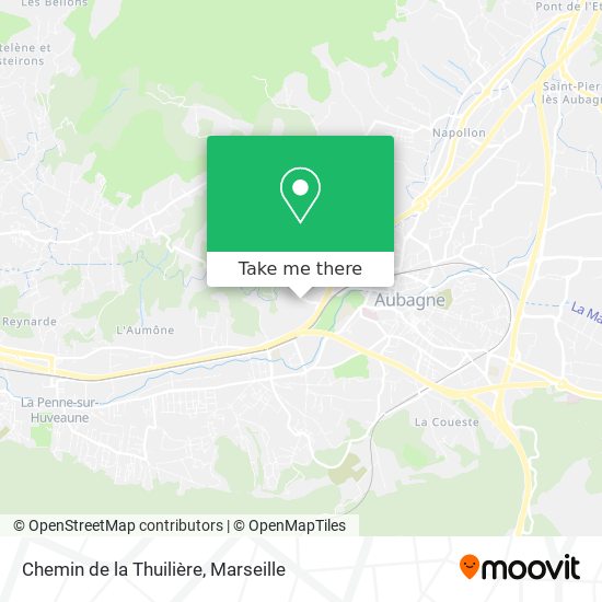 Chemin de la Thuilière map