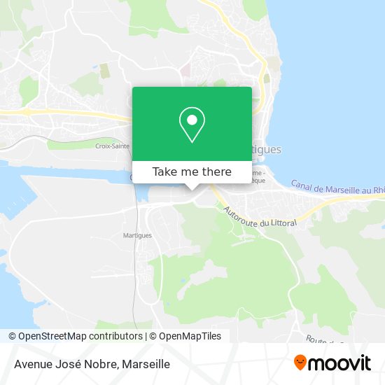 Avenue José Nobre map