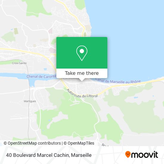 40 Boulevard Marcel Cachin map