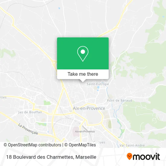 18 Boulevard des Charmettes map