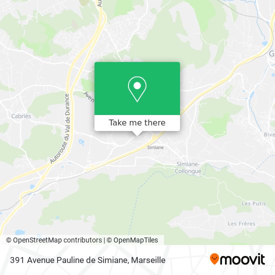 391 Avenue Pauline de Simiane map