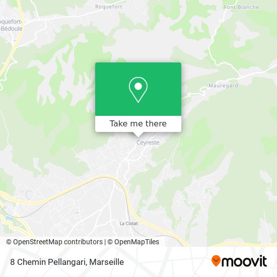 8 Chemin Pellangari map