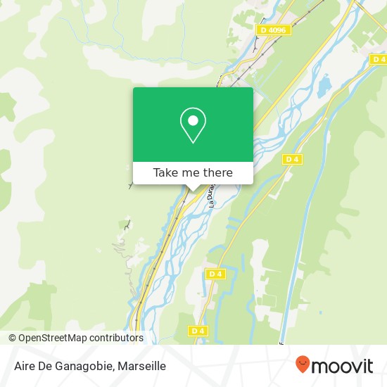 Mapa Aire De Ganagobie
