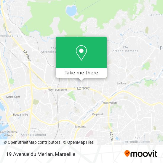 19 Avenue du Merlan map