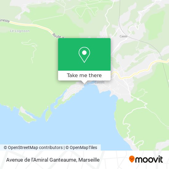 Avenue de l'Amiral Ganteaume map