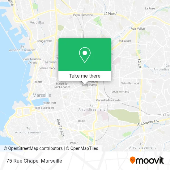 75 Rue Chape map