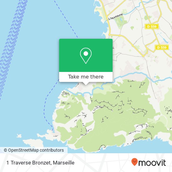 Mapa 1 Traverse Bronzet