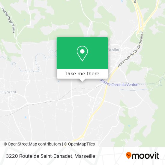 3220 Route de Saint-Canadet map