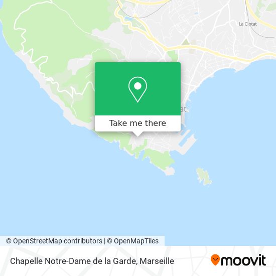 Chapelle Notre-Dame de la Garde map