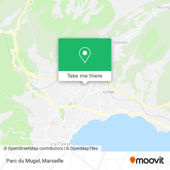 Parc du Mugel map